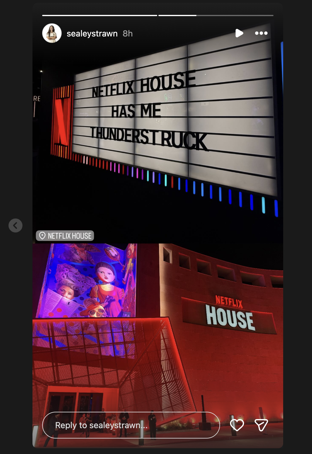 Sealey Strawn  (Dallas Trinity FC Player) - Instagram Stories